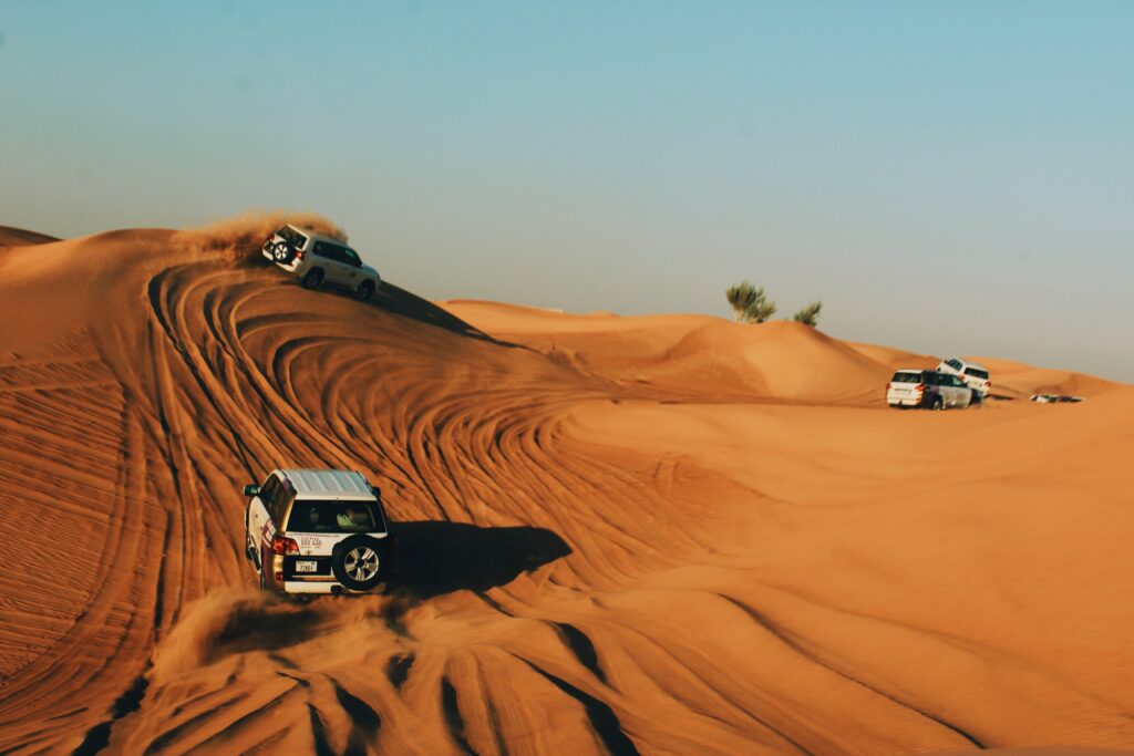 Safari en 4x4 dans le désert de Dubaï