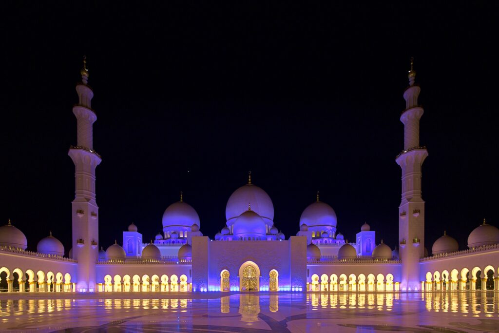 La mosquée Seikh Zayed Abu Dhabi